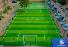 СХД-ийн 16-р хороонд хөлбөмбөгийн талбайг сэргээн засварлаж шинэчиллээ