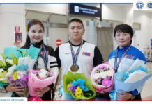 НЦУГ: “Олон улсын Таеквондогийн дэлхийн аварга” шалгаруулах тэмцээний аваргууд эх орондоо ирлээ