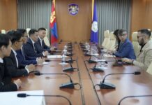 НИЙСЛЭЛ: НЗДТГ-ын дарга Д.Амгалан Дэлхийн банкны төлөөлөгчдийг хүлээн авч уулзлаа