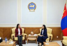 Улсын Их Хурлын гишүүн Ж.Баярмаа Монгол Улс дахь Америкийн Нэгдсэн Улсын ЭСЯ-ны төлөөллийг хүлээн авч уулзлаа