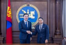 УИХ-ын дарга Н.Учрал АНУ-аас Монгол Улсад суугаа Онц бөгөөд Бүрэн эрхт Элчин сайд Ричард Буанган-ыг хүлээн авч уулзлаа