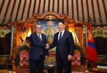 ЕТГ: Ерөнхийлөгч У.Хүрэлсүх Беларусийн Элчин сайдыг хүлээн авч уулзлаа