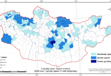 ОБЕГ: Нийт 11 аймаг 56 сумын нутгаар цагаан зудтай байна