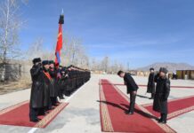 БХЯ: Батлан хамгаалахын сайд Д.Батлут Ховдын хороонд ажиллаж байна