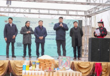 СХД:Бумбатын булгийн ус хуримтлуулах хөв цөөрөм байгуулах ажлын шав тавих ёслол боллоо