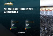 ЭТТ: 96 мянган тонн нүүрс арилжлаа