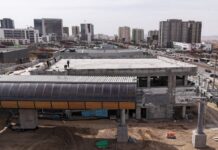 НИЙСЛЭЛ: Дүүжин замын тээврийн барилгын ажил 70 орчим хувьтай байна