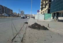 Нийслэлийн хэмжээнд борооны ус зайлуулах шугамыг өдөр бүр цэвэрлэж байна