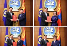 ЕТГ: Элчин сайд нарт Итгэмжлэх жуух бичгийг нь гардууллаа