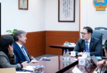 ЭМЯ: НҮБ-ын суурин зохицуулагч ноён Яап Ван Хеирденг хүлээн авч уулзлаа