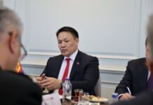 ЗГ: Шадар сайд Н.Номтойбаяр БНТУ-ын Дотоод хэргийн сайд Мустафа Чифтчитэй уулзжээ