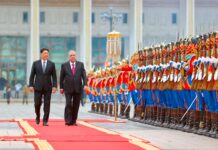 ЕТГ: Тажикистан Улсын Ерөнхийлөгчийг албан ёсоор угтаж авлаа