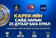 ЭЗХЯ: Төв Азийн бүс нутгийн эдийн засгийн хамтын ажиллагааны хөтөлбөрийн сайд нарын 25 дугаар бага хурал өнөөдөр эхэлнэ