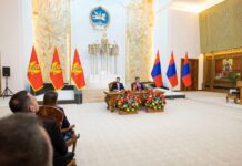 ЕТГ: Ерөнхийлөгч У.Хүрэлсүх, Я.Милатович нар мэдээлэл өглөө