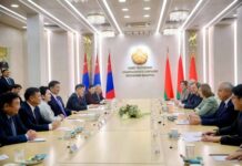 ЕТГ: Беларусь Улсын Үндэсний Хурлын Бүгд найрамдах зөвлөл болон Төлөөлөгчдийн танхимын дарга нар бараалхлаа